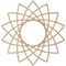 Ekena Millwork Eleanor Wood Fretwork Pierced Ceiling Medallion, Alder, 20"OD x 7 3/4"ID x 3/8"T CMWP20X20X0375EAAL - alternate 4